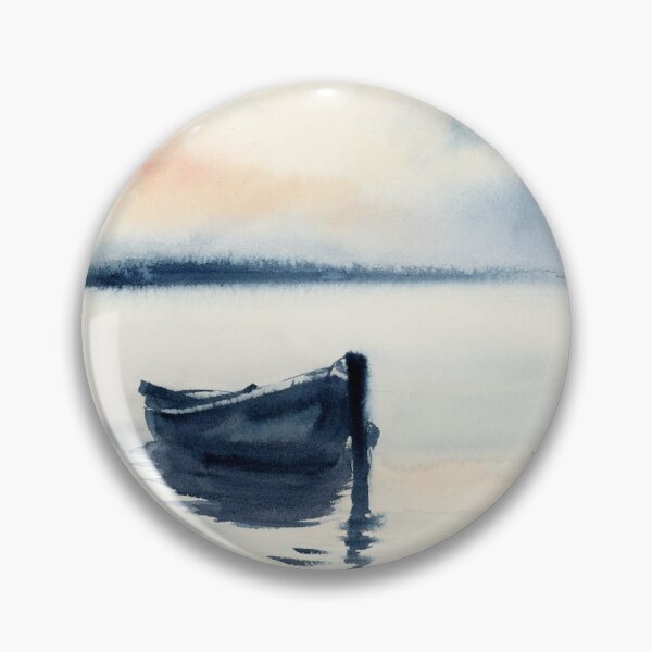 Item preview, Seascape with a boat designed and sold by CanotStop.