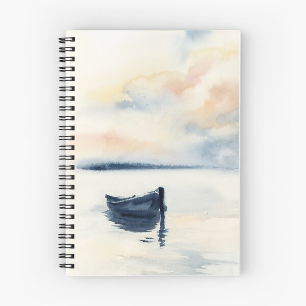 Item preview, Seascape with a boat designed and sold by CanotStop.