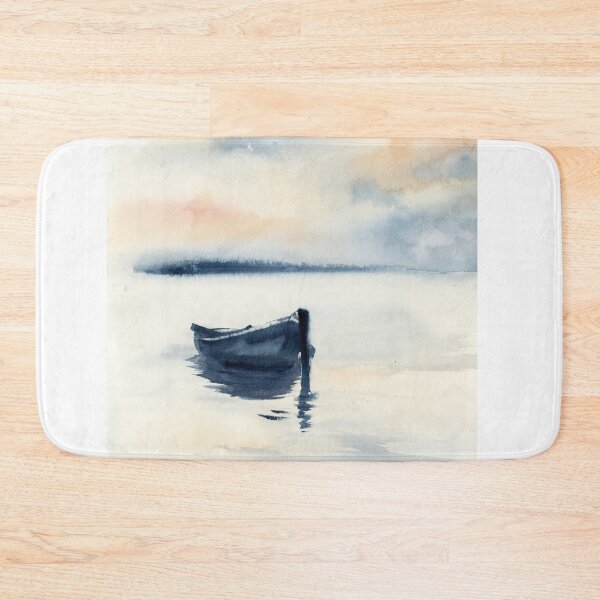 Item preview, Seascape with a boat designed and sold by CanotStop.