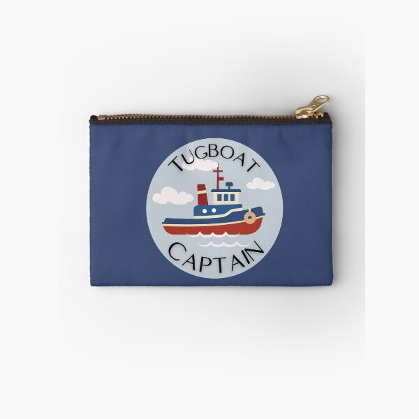Item preview, Tugboat Captain Illustration designed and sold by AnulaArt.