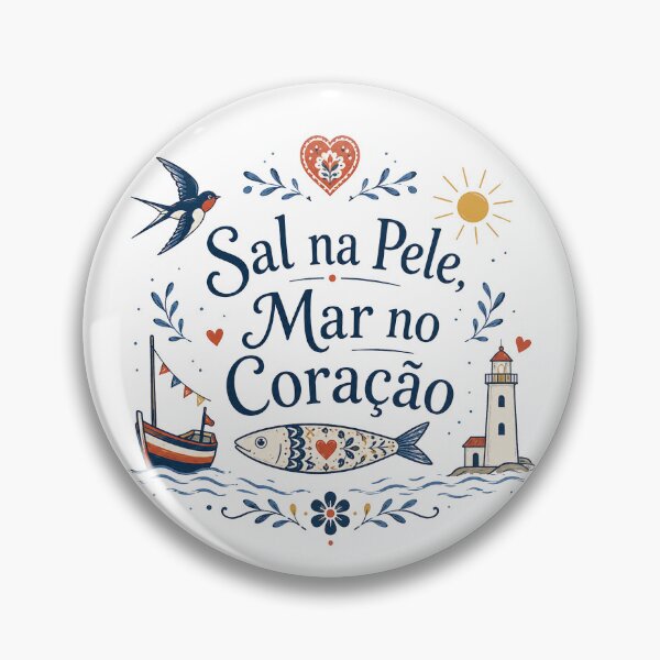 Item preview, Sal na Pele, Mar no Coração | Portuguese Coastal Illustration designed and sold by Little Sardine Studio.