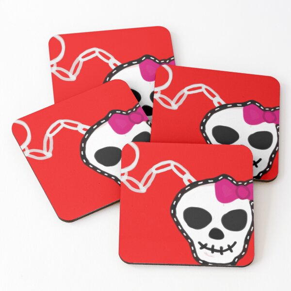 Item preview, Cute Pastel Goth Skull Key chain designed and sold by RetroGalaxies.