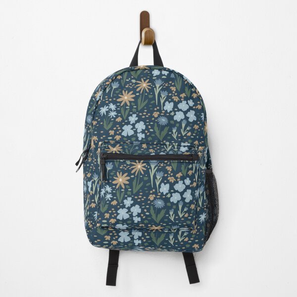 Item preview, Blue flower seamless pattern designed and sold by pinkyfish1010.