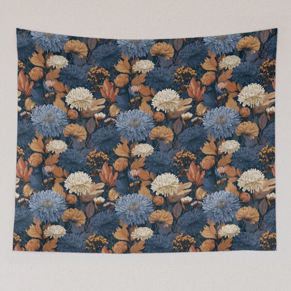 Item preview, Graceful Chrysanthemum Texture - Hawaiian Flower Pattern  - Birthday Gift For Wife designed and sold by RoyalStarsPatts.