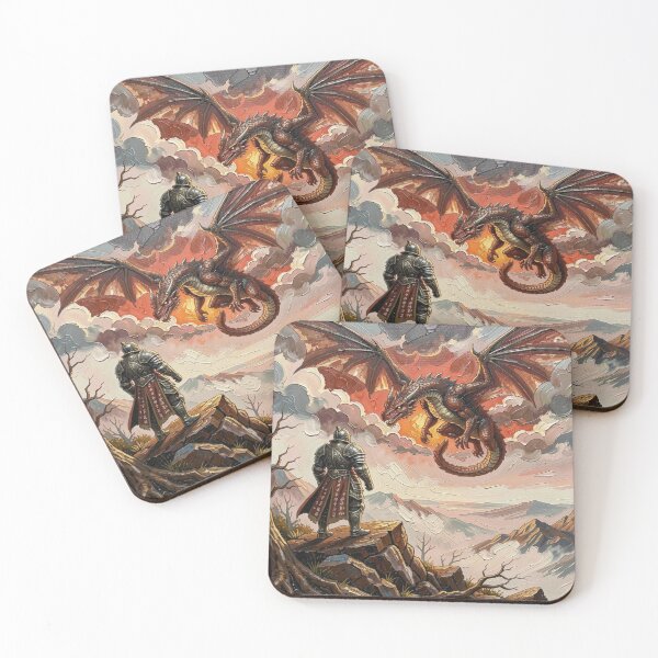Item preview, Impasto Fantasy Clash – Knight Power & Dragon Fire designed and sold by FotoworldEdel.