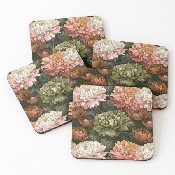 Item preview, Fresh Chrysanthemum  - Retro Flower Floral  - Birthday Gift Ideas designed and sold by RoyalStarsPatts.