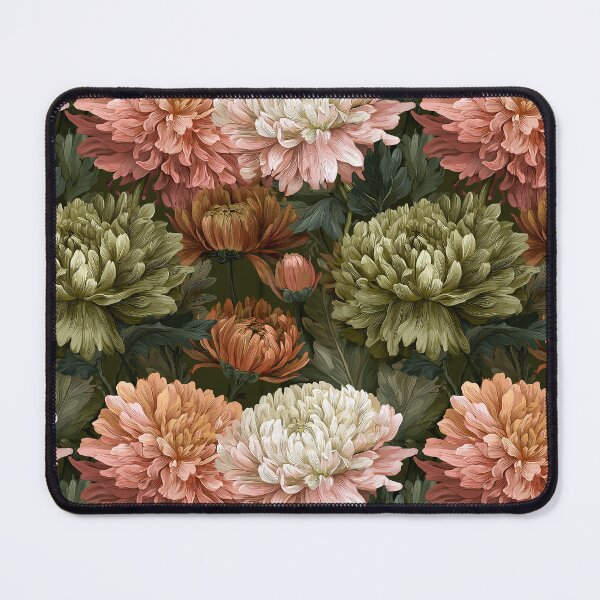 Item preview, Fresh Chrysanthemum  - Retro Flower Floral  - Birthday Gift Ideas designed and sold by RoyalStarsPatts.