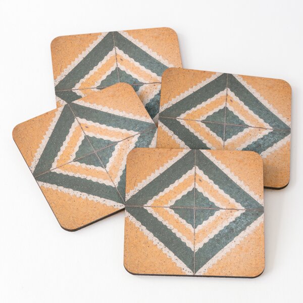 Item preview, Geometric Diamond Mosaic Floor Tile designed and sold by StudioGothics.