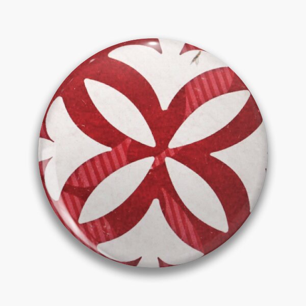 Item preview, Red and White Fleur De Lis Ornament designed and sold by StudioGothics.