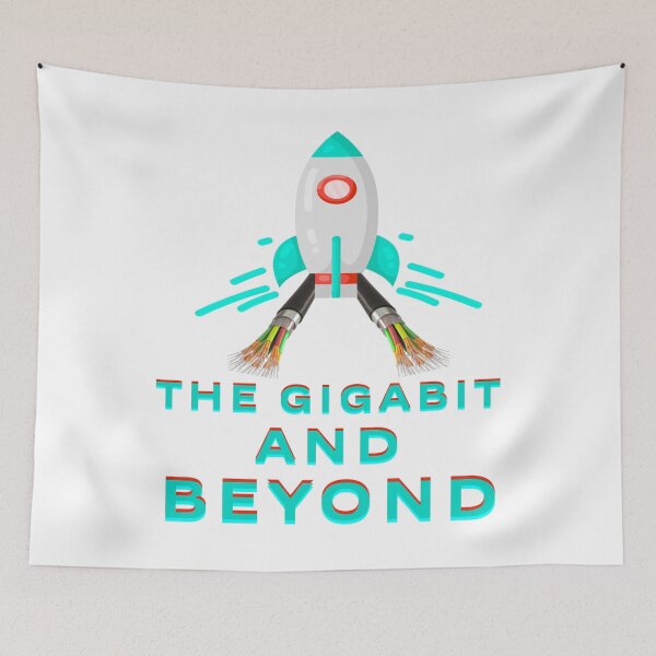 Item preview, Gigabit and Beyond designed and sold by FiberatWorkTechs.
