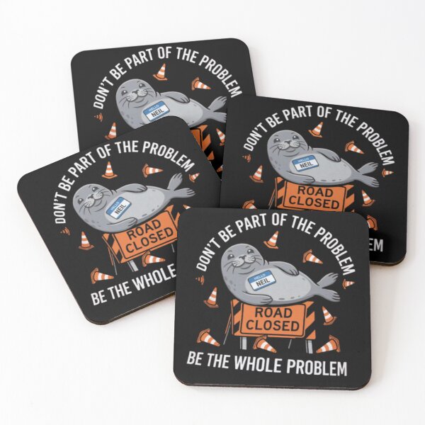 Item preview, Neil the Seal and His Love of Traffic Cones designed and sold by oldpussboss.