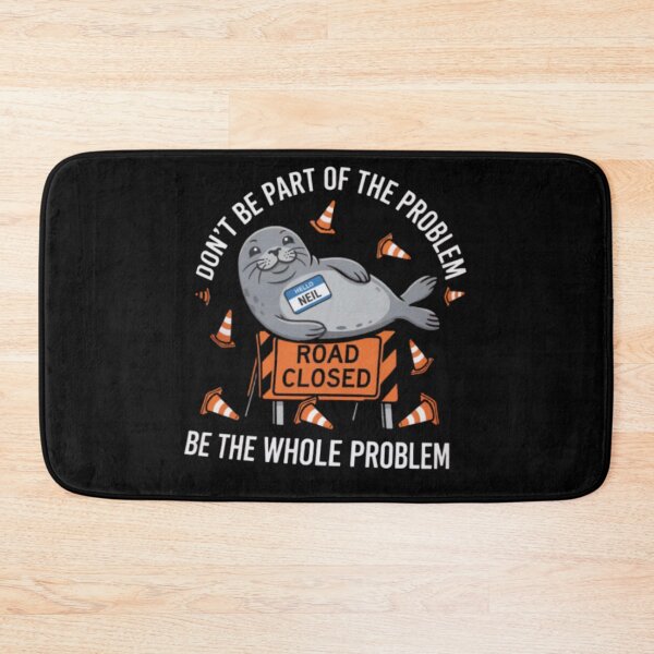 Item preview, Neil the Seal and His Love of Traffic Cones designed and sold by oldpussboss.