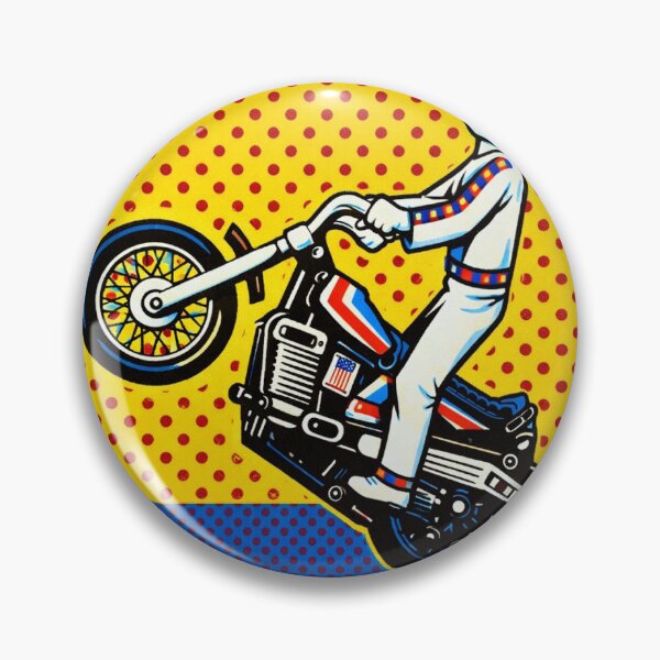 Item preview, Evel Knievel designed and sold by Mark Vickers.