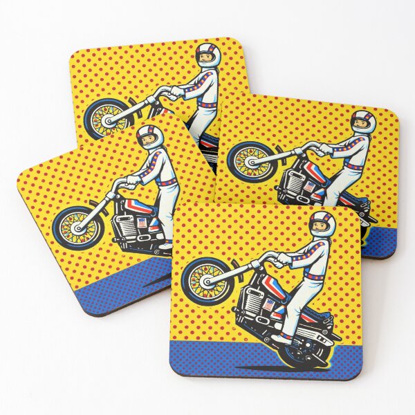 Item preview, Evel Knievel designed and sold by Mark Vickers.