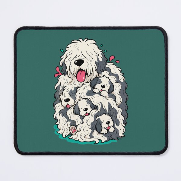 Item preview, Old England Sheepdog Mama designed and sold by BrambleBox.