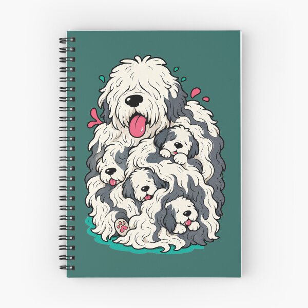 Item preview, Old England Sheepdog Mama designed and sold by BrambleBox.