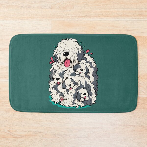 Item preview, Old England Sheepdog Mama designed and sold by BrambleBox.