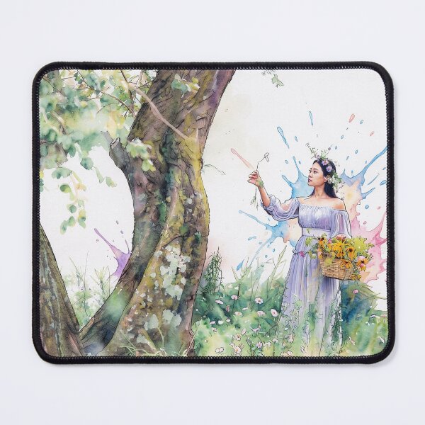 Item preview, The Nature Princess in Watercolor designed and sold by tomorrowsart.
