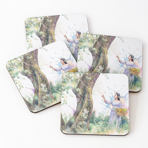 Item preview, The Nature Princess in Watercolor designed and sold by tomorrowsart.