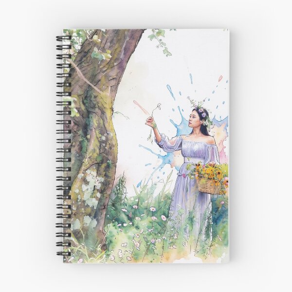 Item preview, The Nature Princess in Watercolor designed and sold by tomorrowsart.
