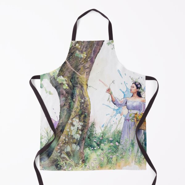Item preview, The Nature Princess in Watercolor designed and sold by tomorrowsart.