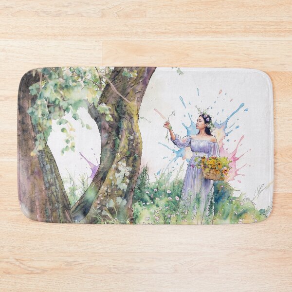 Item preview, The Nature Princess in Watercolor designed and sold by tomorrowsart.