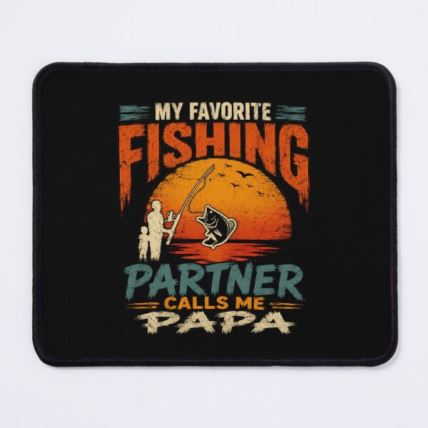 Item preview, My Favorite Fishing Partner Calls Me Papa Grandfather Fisherman Angler designed and sold by SkeletonsDanger.