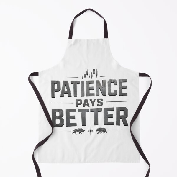 Item preview, Patience Pays Better Forex Trading Motivation Design designed and sold by PipForgeStudio .
