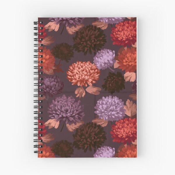 Item preview, Artistic Chrysanthemum Print  - Birthday Flower Pattern  - Birthday Gifts For Boyfriend designed and sold by RoyalStarsPatts.
