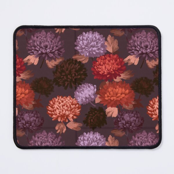 Item preview, Artistic Chrysanthemum Print - Birthday Flower Pattern - Birthday Gifts For Boyfriend designed and sold by RoyalStarsPatts.