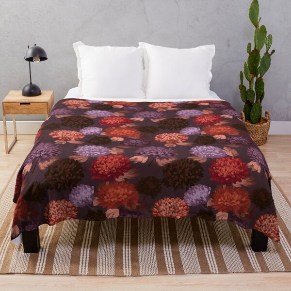Item preview, Artistic Chrysanthemum Print - Birthday Flower Pattern - Birthday Gifts For Boyfriend designed and sold by RoyalStarsPatts.