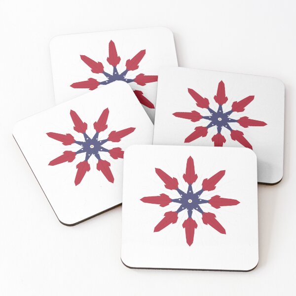Item preview, USA Flower Star Burst Patriotic Paper Cut Art designed and sold by Igrowlab254.