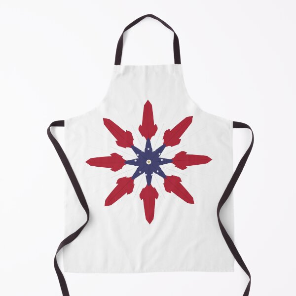Item preview, USA Flower Star Burst Patriotic Paper Cut Art designed and sold by Igrowlab254.