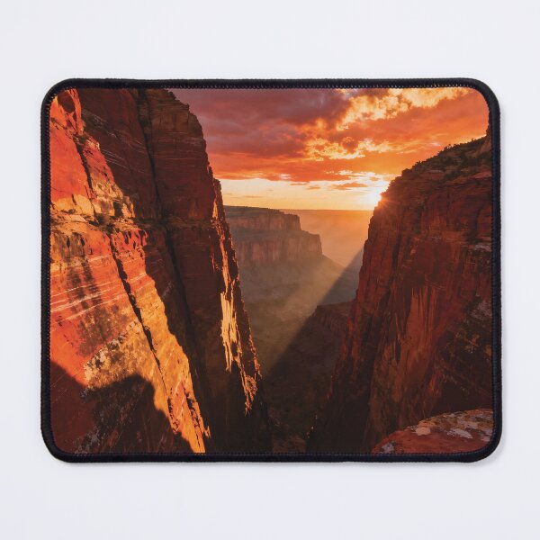 Item preview, Dramatic Red Rock Canyon Sunset View designed and sold by Dezinix.