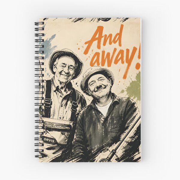 Item preview, Bob Mortimer Paul Whitehouse gone fishing  designed and sold by JosieandRose.