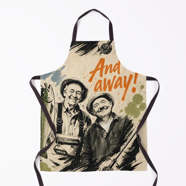 Item preview, Bob Mortimer Paul Whitehouse gone fishing designed and sold by JosieandRose.