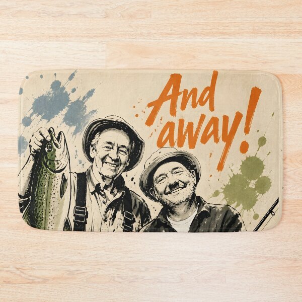 Item preview, Bob Mortimer Paul Whitehouse gone fishing designed and sold by JosieandRose.