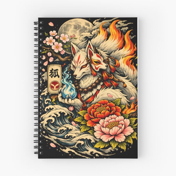 Item preview, Japanese Kitsune Tattoo Art — Traditional Irezumi Style designed and sold by Neo Tokio.