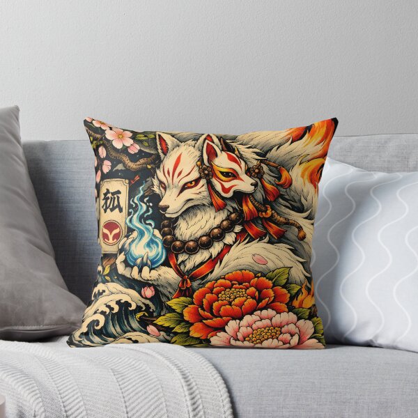 Item preview, Japanese Kitsune Tattoo Art — Traditional Irezumi Style designed and sold by Neo Tokio.