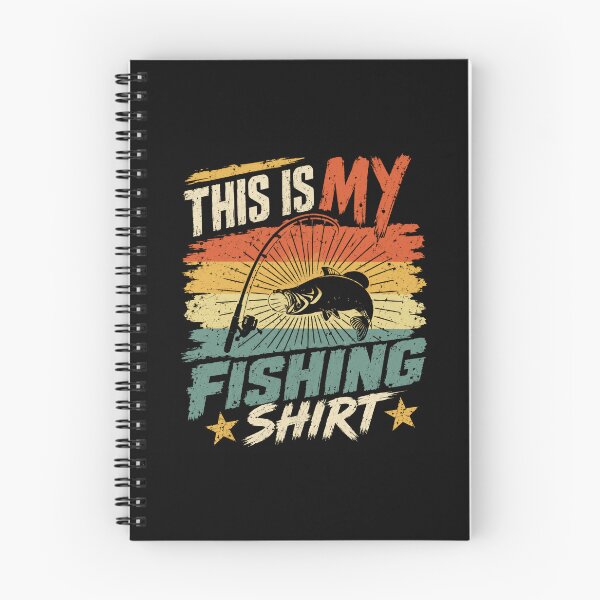 Item preview, This Is My Fishing Shirt Angler Outdoorsman Fisherman Hobby designed and sold by SkeletonsDanger.