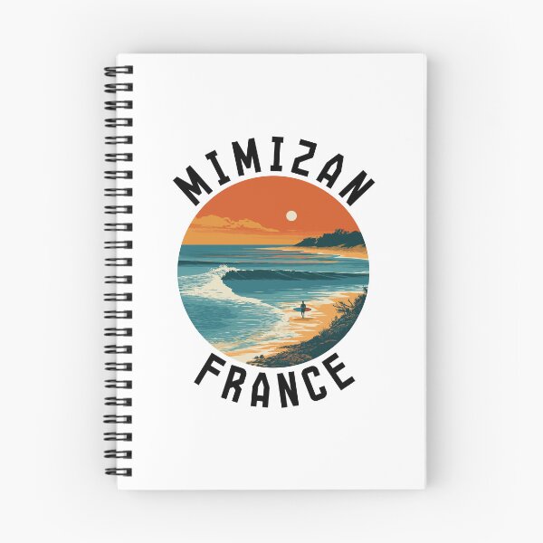 Item preview, Mimizan - France (with Black Lettering) designed and sold by VelvetRoom.