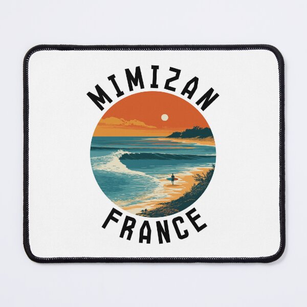 Item preview, Mimizan - France (with Black Lettering) designed and sold by VelvetRoom.