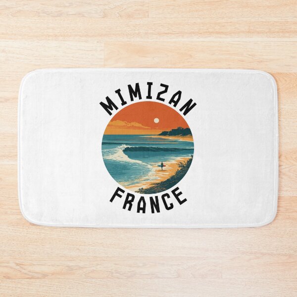 Item preview, Mimizan - France (with Black Lettering) designed and sold by VelvetRoom.