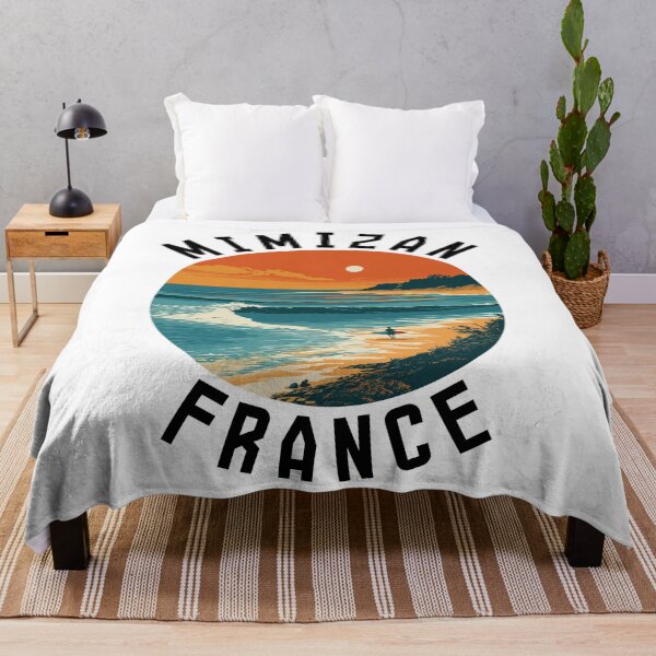 Item preview, Mimizan - France (with Black Lettering) designed and sold by VelvetRoom.