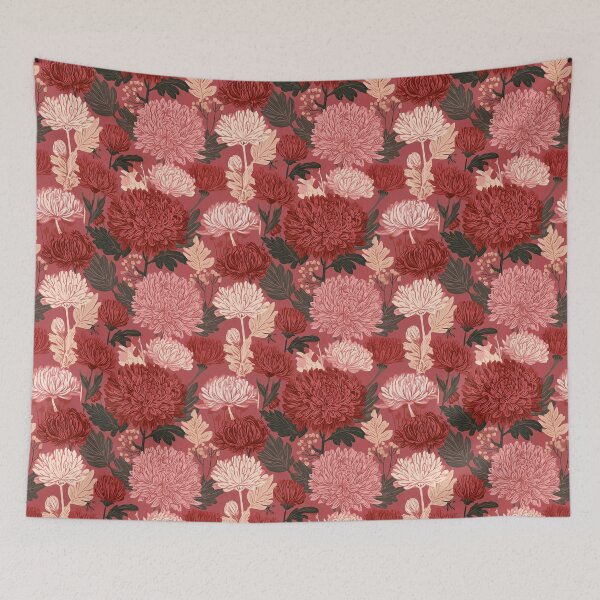 Item preview, Stunning Chrysanthemum Texture  - Flower Garden Pattern  - Birthday Gifts For Girlfriend designed and sold by RoyalStarsPatts.