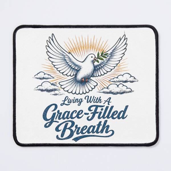 Item preview, Living With A Grace-Filled Breath – Celestial Sun & Moon Boho Vintage T-Shirt designed and sold by Obiechefu.