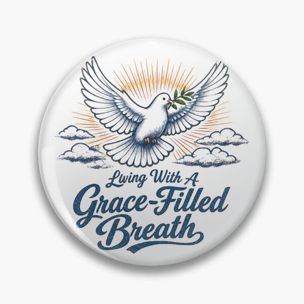 Item preview, Living With A Grace-Filled Breath – Celestial Sun & Moon Boho Vintage T-Shirt designed and sold by Obiechefu.