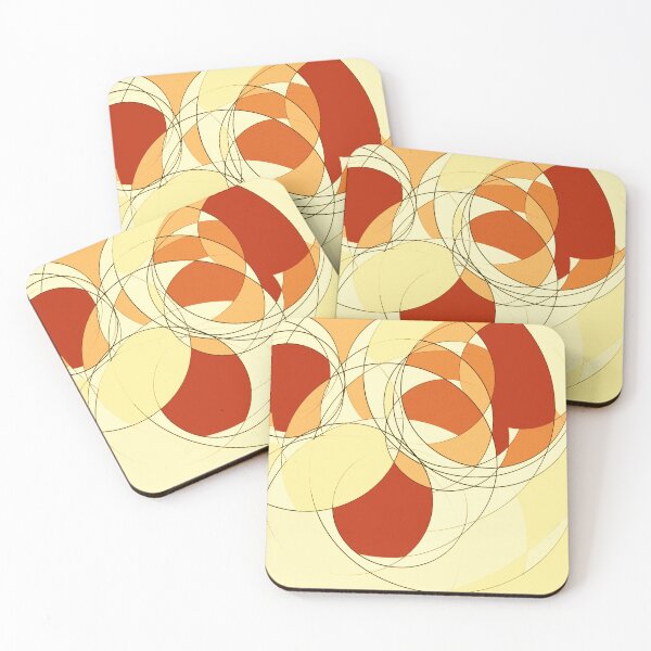Item preview, Abstract circles wall art designed and sold by Nnone.