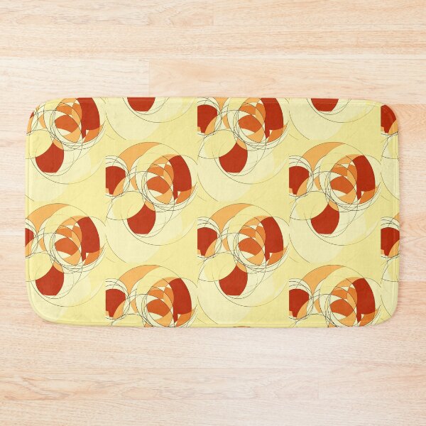 Item preview, Abstract circles wall art designed and sold by Nnone.