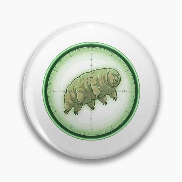 Item preview, Tardigrade Microscope Lens Microbiology Art designed and sold by Arc2020.
